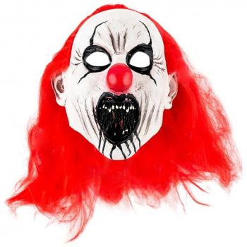 Máscara de Payaso Asesino gritando de látex