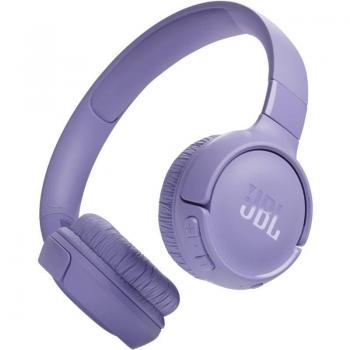 JBL Tune 520BT Auriculares Inalámbricos Diadema Plegables Bluetooth con Micrófono USB Tipo C Color Morado