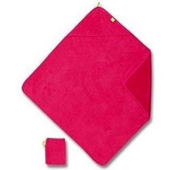 Baby Boum Bambu 57 - Toalla con capucha, 90 x 90 cm, color pompon