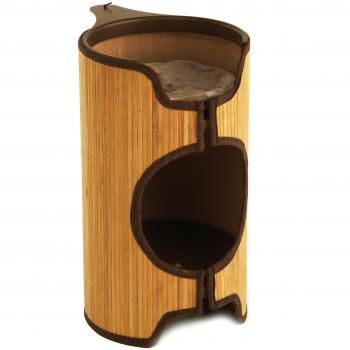 Rosewood Bamboo Cat Tower