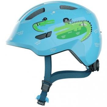 Abus Smiley 3.0 Blue Croco S Children's Bicycle Helmet (45-50 cm)