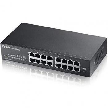 Zyxel GS1100-16 Unmanaged Gigabit Ethernet (10/100/1000) Switch