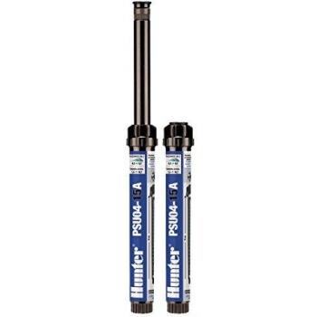 HUNTER PSU0415A - Difusor emergente, 10 cm, con tobera 15A, Color Negro