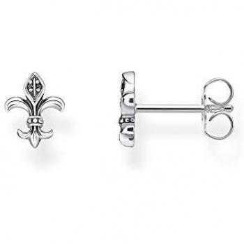 Pendientes de plata esterlina con diseño de flor de lis Thomas Sabo H2113-643-11