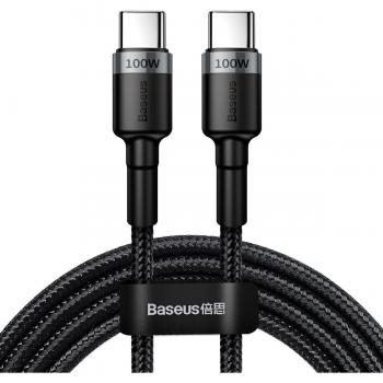 Baseus Cafule Cable USB-C de 2 metros para carga rápida - Resistente y duradero