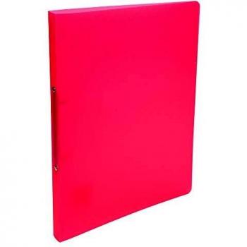Carpeta Exacompta 2 anillas 15mm polipropileno Crystal Colours A4