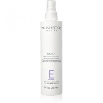 No Inhibition Waving Equal+ Tratamiento Capilar con Ácido Hialurónico para Cabello Rizado, Hidratante, 250 ml