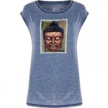 Dare2b DWT327-15F20L Ladies Restful Marine Blue T-Shirt - Size UK 20