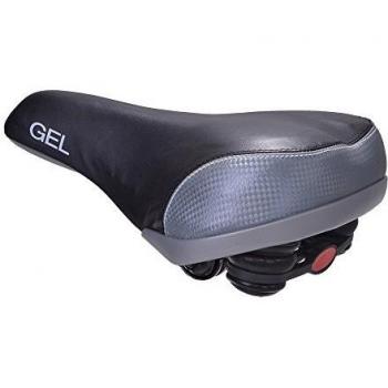 Silla de bicicleta FREI BIKE 47053 - Con suspensión y gel para mayor comodidad