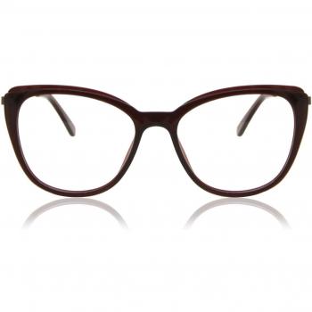 Gafas Anti-Azules Cat Eye Montura Completa Plástico Purple Armazones para Mujer - SmartBuy Collection