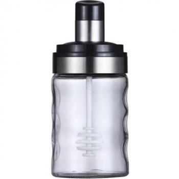 Tarro de Especias de Vidrio Hermético con Cucharilla - 1 Pcs, Accesorios de Cocina