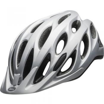 Casco de Bicicleta Bell Tracker Plateado Mate Adulto
