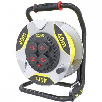 Stanley alargador enrollable 40m 3x1,5mm 16a ip44