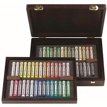 Rembrandt CAJA MADERA 60 PASTELES