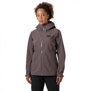 Helly Hansen Women's Verglas 3L Waterproof Shell Jacket Grey