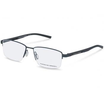 Porsche Design P8745 D000 Men's Eyeglasses - Blue Frame, Size 56, Blue Light Blocking Available, Frame Only Option