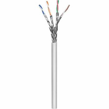 Cable de Red CAT 6A S/FTP 100m Gris AWG26 500MHz 10GBase-T
