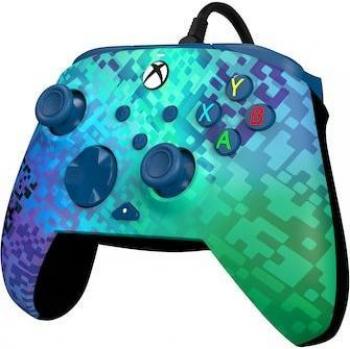 PDP Wired Controller for Xbox Series X|S - Glitch Green