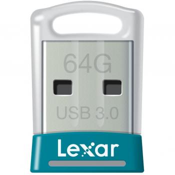 Lexar JumpDrive S45 - Memoria USB 3.0 DE 64 GB - LJDS45-64GABEU