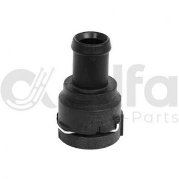 Brida de refrigerante Alfa e-Parts AF10401 - Flangia para líquido de refrigeración, compatible con varios modelos