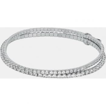 Pulsera Premium Michael Kors MKJ8359CZ040 plateada con circonitas