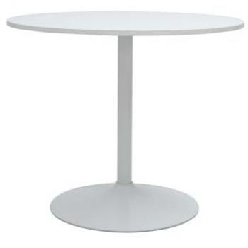 Mesa pequeña de diseño blanco D90 Calista