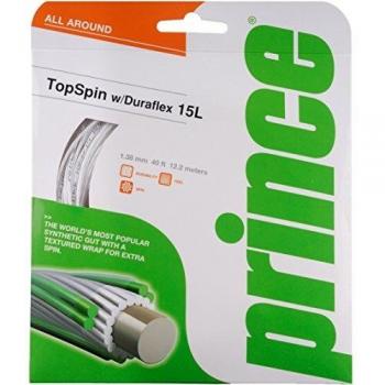 Cuerdas de tenis Prince Topspin Duraflex 15 1.38 mm