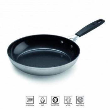 Sartén Masterpro Smart Mp Ø 24 Cm Negro/plateado Aluminio Aluminio Forjado