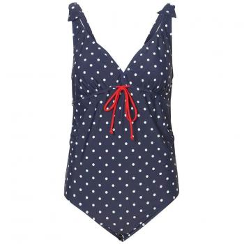 MAMALICIOUS Mlrussel Dot Swimsuit Nf, bañador Premama para Mujer, 44