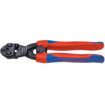 Cortante articulado Cobolt® Knipex 71 32 200 - 200 mm, mangos bicomponentes, muelle de apertura automática, muesca en los filos