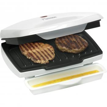 Bestron ASW490, Blanco, 230 V, 50 Hz - Parrilla