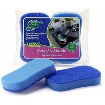 Estropajo Vitroceramica 13x7cm 2 Unidades