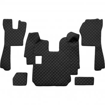 Alfombra moldeada F-CORE FL11 BLACK, alfombrillas de alta calidad, diseño moderno y elegante, material resistente al desgaste, fácil de limpiar, antideslizante, adecuada para uso en interiores y exteriores