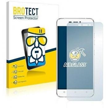 BROTECT Protector Pantalla Cristal Híbrido Compatible con IUNI N1 Protector Vidrio - [Dureza 9H, Anti-arañazos]