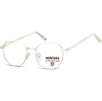 Montana Eyewear MM585 MM585D Armazones para Hombre Dorados, Lentes Recetadas 49, Gafas Recetadas para Hombre