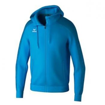 Erima Evo Star Kids Hooded Training Jacket Light Blue 140 Unisex
