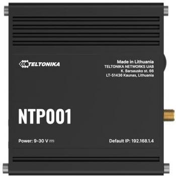 Router NTP Teltonika NTP001 - Servidor de tiempo preciso, sincronización de red, capacidades GNSS, funcionalidad plug-and-play, 100Mb LAN