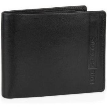 Lois Jeans - Cartera de piel RFID color negro