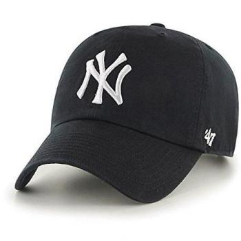 47 Brand New York Yankees MLB Clean Up Cap - Black - Men's - One Size