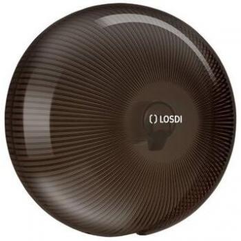 Losdi CP-5006-BL Jumbo Dispensador Papel Higiénico, Negro