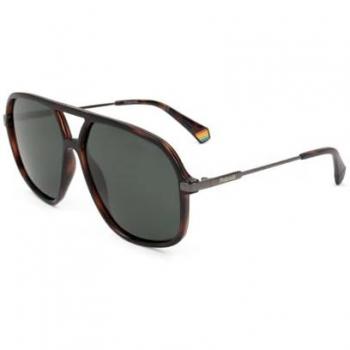 Gafas de Sol Polarizadas Unisex Polaroid PLD 6182/S Brown Havana con Doble Puente Talla Única