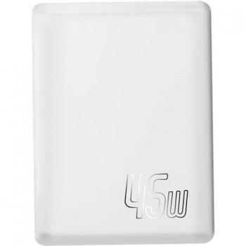 Power Bank 4smarts Pocket Slim 10000mAh 45W Blanco, Cargador Externo Compacto con 2 Puertos USB-C