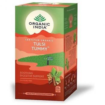 Infusiones Orgánicas de Tulsi Digestivas - 25 Bolsitas de Té