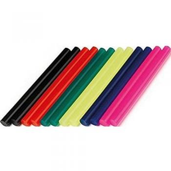 Barras de pegamento de color 7 mm 12 unidades Dremel 2615GG05JA