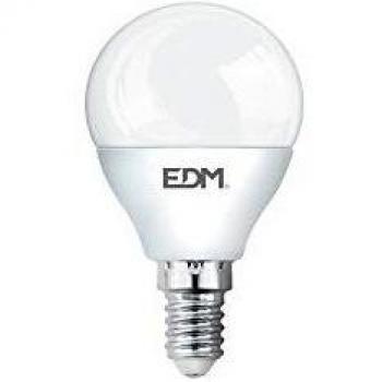 Edm 98949 Bombilla Esferica Led, Luz Calida