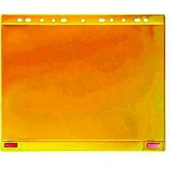 Bolsas Magnéticas Perforadas A4 - Pack de 5 - Color Amarillo - Tarifold