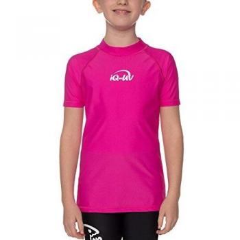 iQ-UV Youngster Camiseta, Unisex niños, Rosa, 116/122