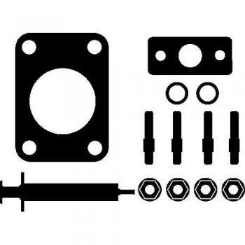 Juego de montaje para turbocompresor Elring 745.120, incluye todos los compartimentos de motor necesarios para la instalación y mantenimiento del turbocompresor