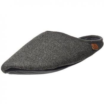 Springfield Zapatilla de Casa de Tejidos Combinados, Hombre, Gris