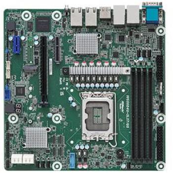 Placa Base Asrock W680D4U-2L2T/G5 Micro ATX Intel W680 LGA 1700 con USB 3.2 Gen 1 y Doble LAN de 10 Gigabits